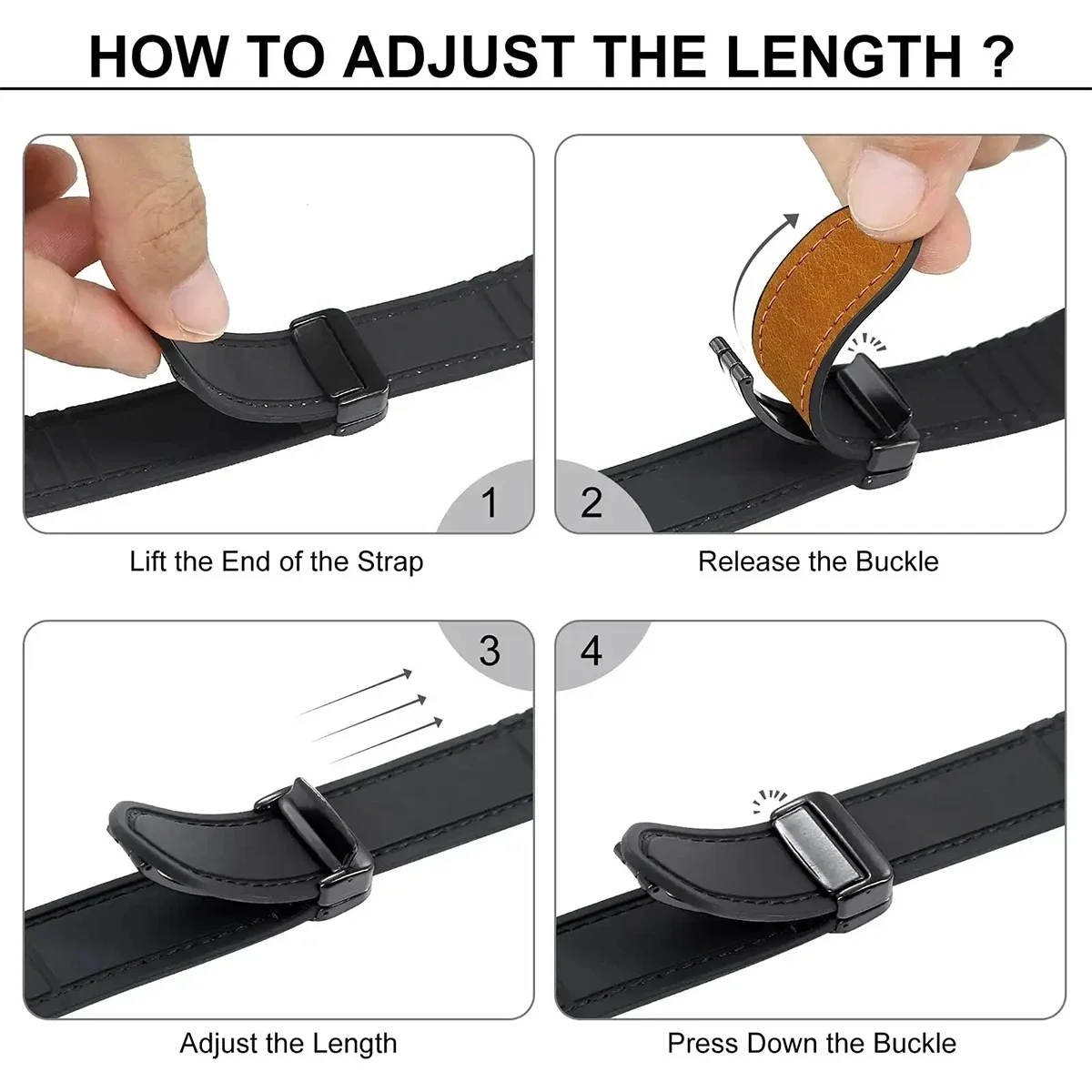 Correa de silicona + cuero para Samsung Galaxy Watch Ultra 2025, pulsera magnética, pulsera deportiva para Galaxy Watch 7 Ultra 47mm - imagen 3