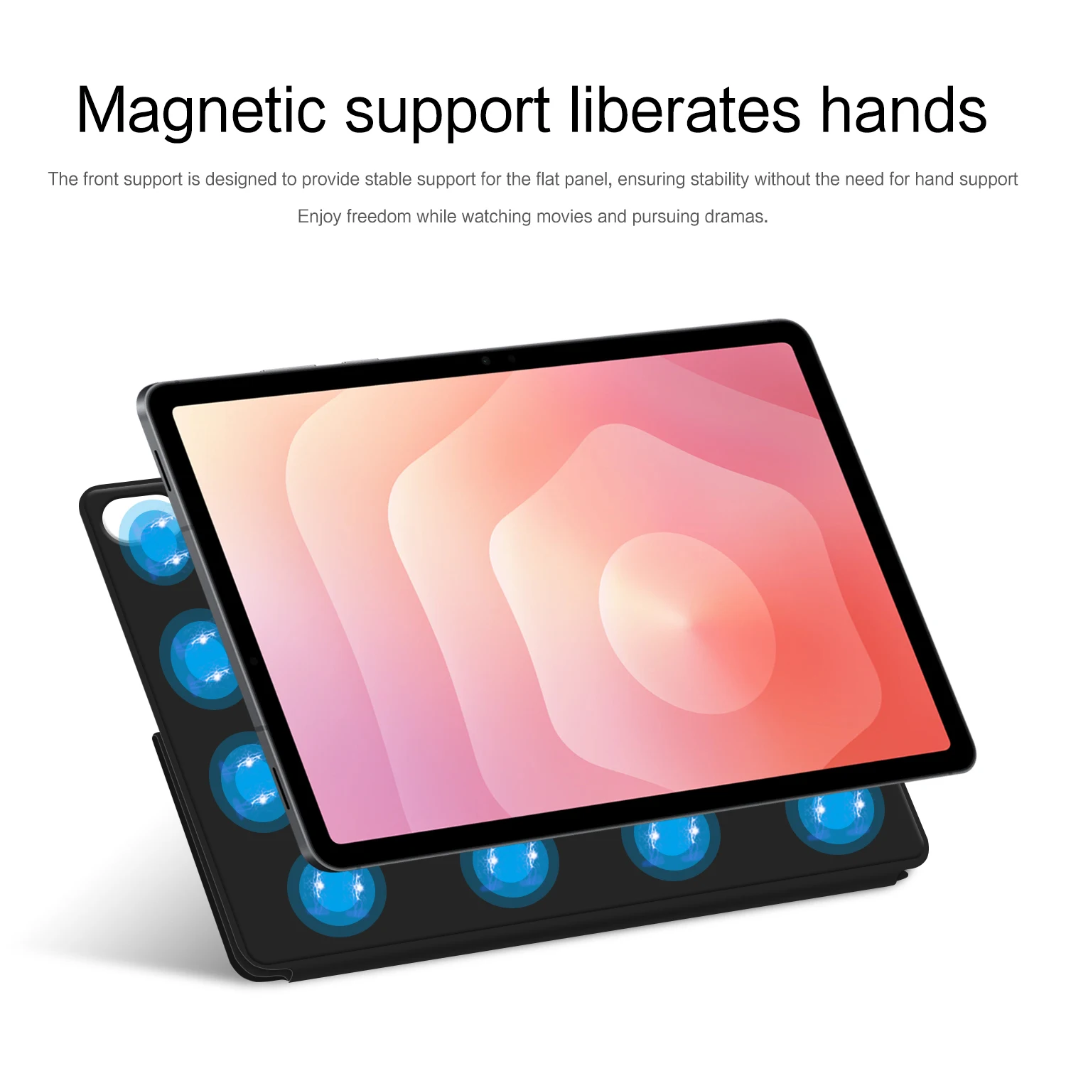 Funda magnética HUWEI para Samsung Galaxy Tab S11 11 pulgadas 2025 SM-X730 SM-X736 funda de libro inteligente para Tab S11 Ultra 14,6 "funda para tableta - imagen 5