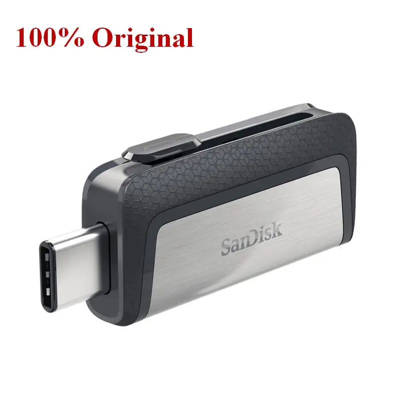 100% SanDisk usb 128GB SDDDC2 Unidad flash USB tipo C de alta velocidad extrema USB 3,1 Dual OTG 64GB Pen Drives 256GB 150M/S PenDrives - imagen 2