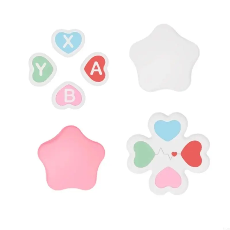 Paps joystick silicona suave y almohadilla botón para NSW2 Gaming Control Antislip Design Y3nd - imagen 3