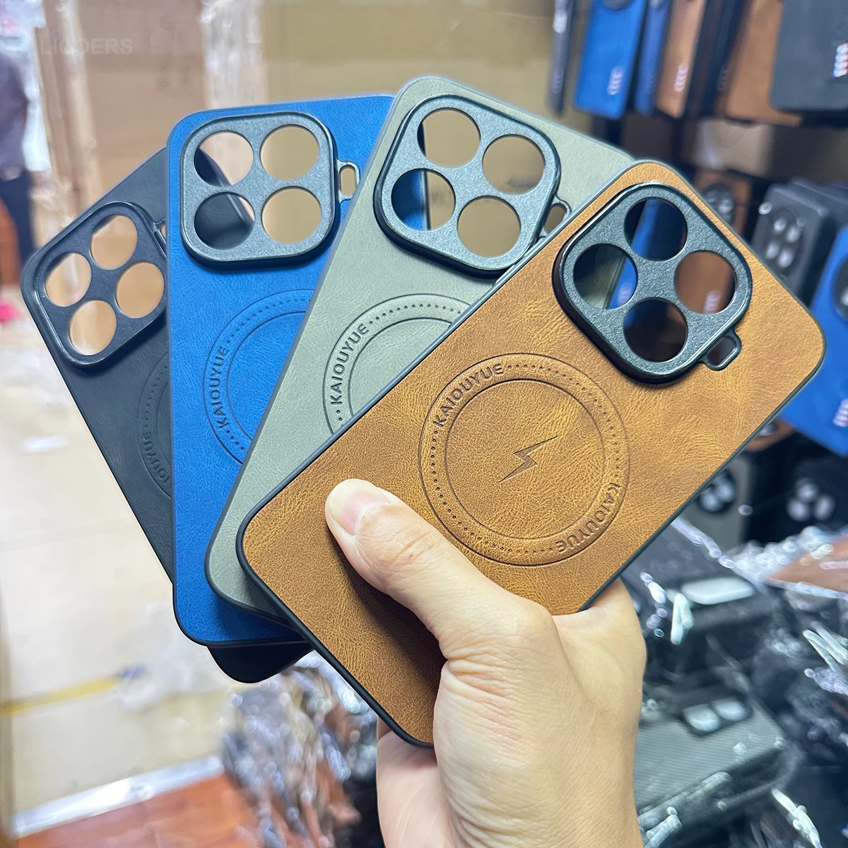 Funda de cuero magnética para Xiaomi Mi 15T Pro 15T, Funda suave mate antideslizante Mag-safe a prueba de golpes, Protector completo para cámara - imagen 2