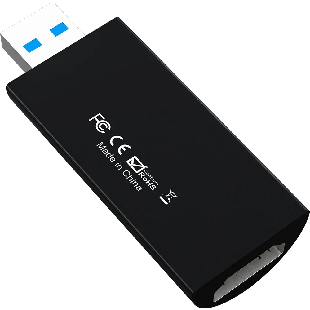 4K HDMI Video Capture Card USB 3.0 USB2.0 Video Grabber Recorder for PS4 Game DVD Camcorder Camera Recording PC Live Streaming - imagen 4