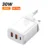 3 Ports 30W UK Plug