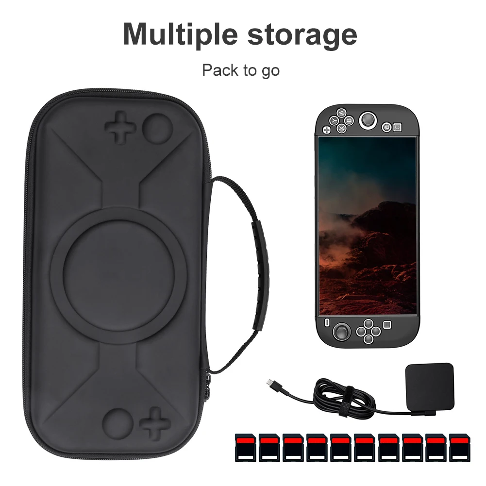 Estuche de transporte para Switch 2, estuche de transporte portátil, bolsa de carcasa dura, bolsa de almacenamiento portátil a prueba de golpes, organizador para Nintendo Switch 2 - imagen 2