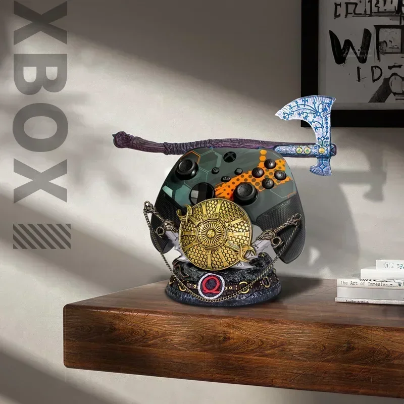 Soporte para controlador PS5/XSX/xbox/ps4, soporte para mando God of War, periféricos de juego, soporte para controlador de Anime, adornos de escritorio, regalo para PC - imagen 5