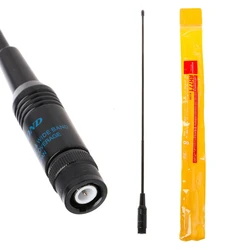 Baofeng Antena Portátil Walkie-Talkie Doble Banda VHF/UHF para UV-5R