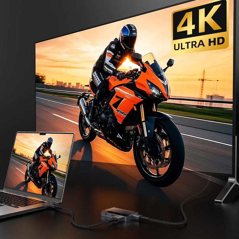 CABLETIME Conmutador HDMI 3 en 1 4K 60Hz Divisor HDMI para HDTV Xiaomi Mi Box PS5 Conmutador HDMI de salida 3 en 1 para computadora portátil Macbook - imagen 5