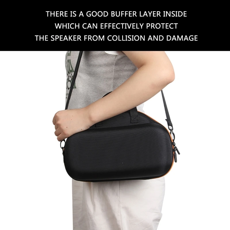 Estuche de viaje portátil para Bose SoundLink Max, funda protectora para altavoz, bolsa de almacenamiento con correa para ASA - imagen 2