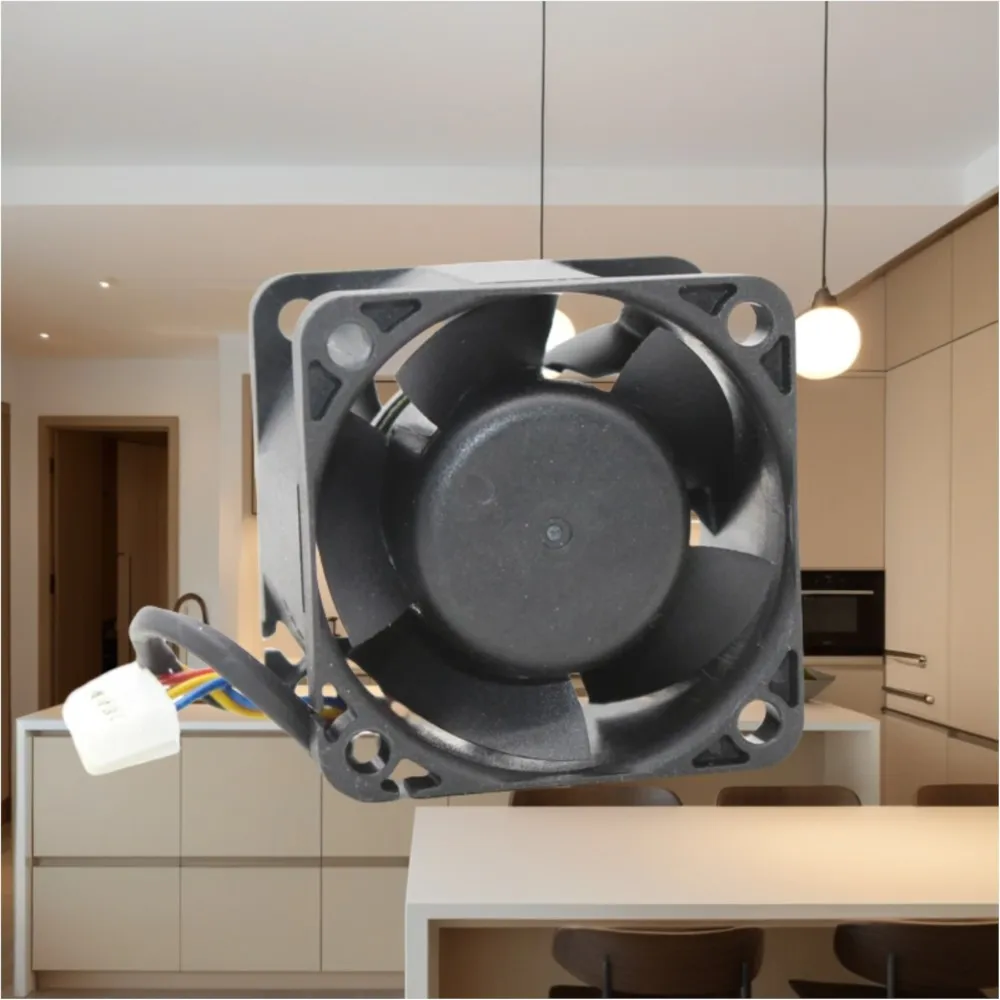 Ventilador potente de 40 mm para PIA040H12N Ventilador de enfriamiento de alta velocidad de 40 mm, 12 V 16000 RPM, doble rodamiento de bolas, PWM, RC de 4 cables, amplificador de automóvil - imagen 3