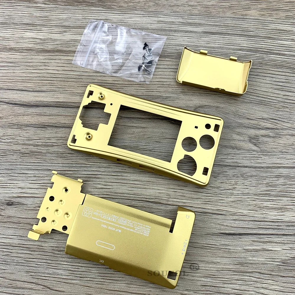 Carcasa de aluminio y Metal para GameBoy Micro, funda para GBM, accesorios de reparación, envío directo - imagen 2