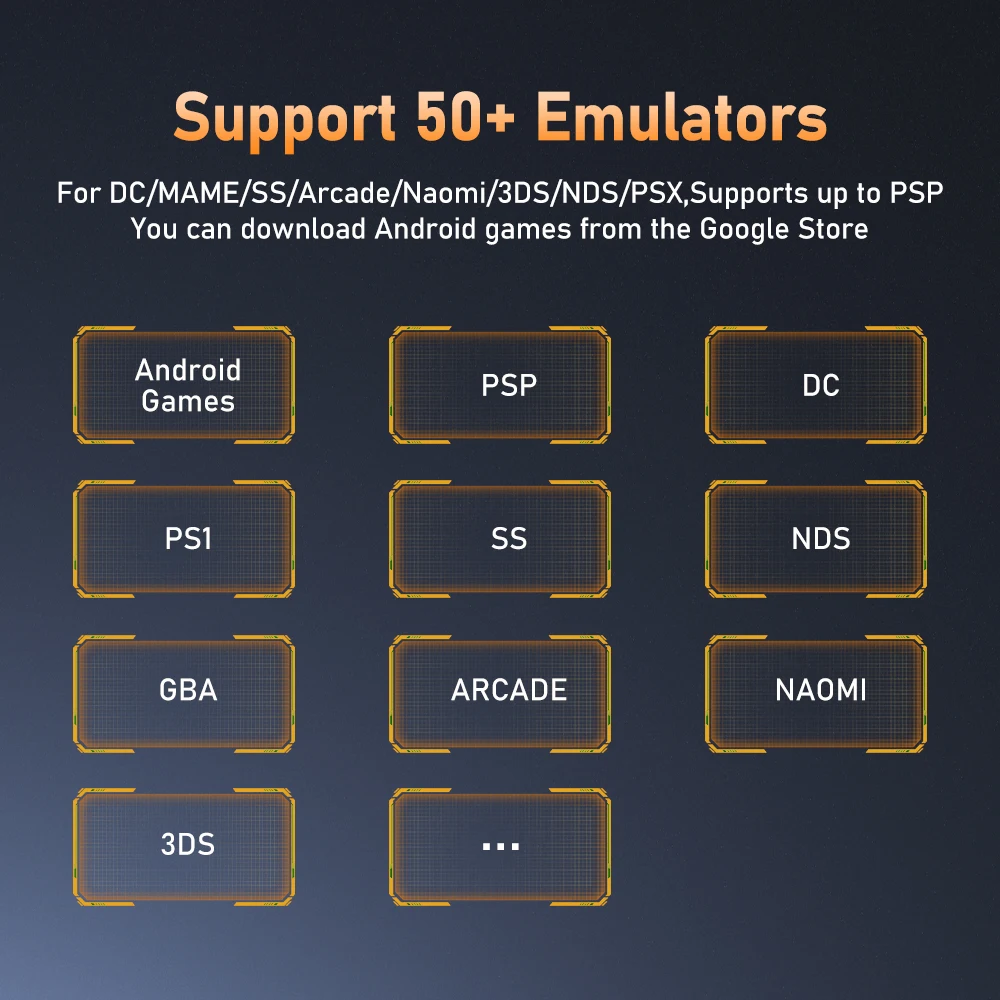 Consola de juegos portátil K56, pantalla táctil IPS de 5,5 pulgadas con más de 50 emuladores de hasta 27000+ juegos Retro para DC/MAME/SS/Arcade/3DS/PSX/PSP - imagen 3
