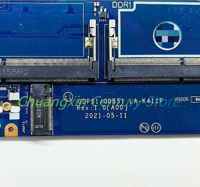 Placa base LA-K411P para portátil Dell PRICION 5560 con I5 I7 I9-11TH W-11955M CPU RTX3050Ti/T1200 GPU 100% prueba ok envío - imagen 4