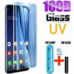 Protector de pantalla UV para VIVO X100Ultra X100SPro película de vidrio templado X60 X70 X80 X90 Pro Plus + funda de película protectora para teléfono móvil