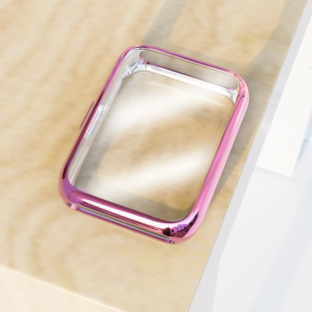 Funda protectora de TPU galvanizada para Huawei Watch Fit 2 Fit2 cubierta protectora de pantalla completa - imagen 3