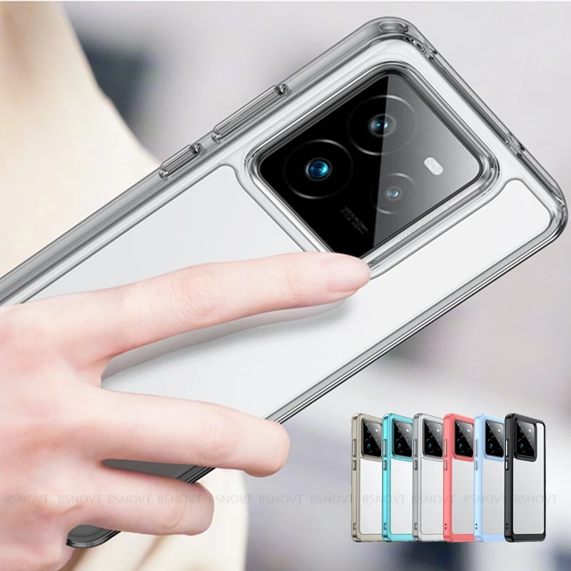 Para cubierta OPPO Realme GT 7 Pro funda Realme GT 7 Pro Capas nueva armadura teléfono parachoques trasero transparente Fundas Realme GT 7 Pro