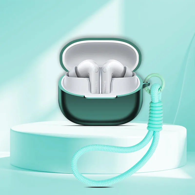 Funda blanda de silicona para Baseus BP1 Pro, bonito colgante con cordón, adecuada para Baseus M3s, funda protectora a prueba de golpes - imagen 5