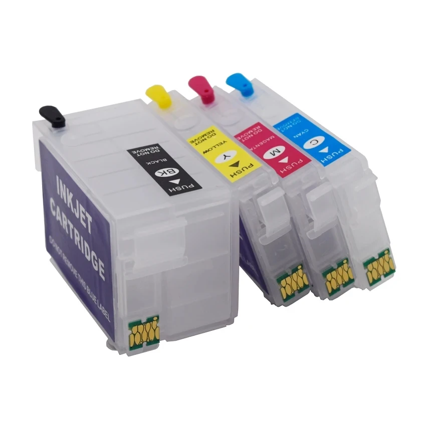 Cartucho de tinta recargable 7XL T2711 para Epson WorkForce WF-3620DWF 3640DTWF 7110DTW 7610DWF 7620 wf7710 7720