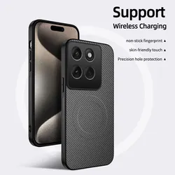 Funda Motorola MagSafe de Fibra de Carbono Premium