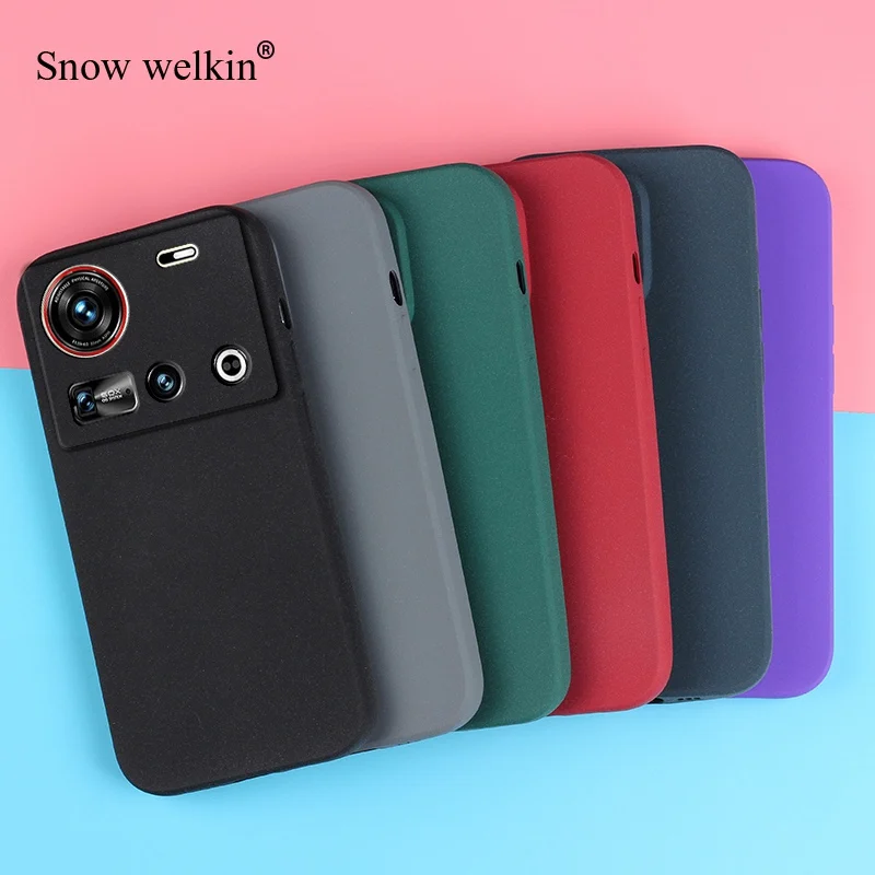 Funda de TPU a prueba de golpes de protección completa de silicona suave mate de arena para ZTE nubia Z70 Ultra funda de teléfono Fundas - imagen 4