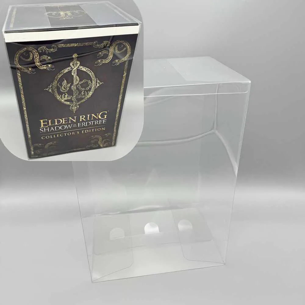 1 Protector de caja para PS5 Elden Ring: Shadow of the Erdtree Only, edición limitada de coleccionista, estuche de exposición transparente, caja de colección