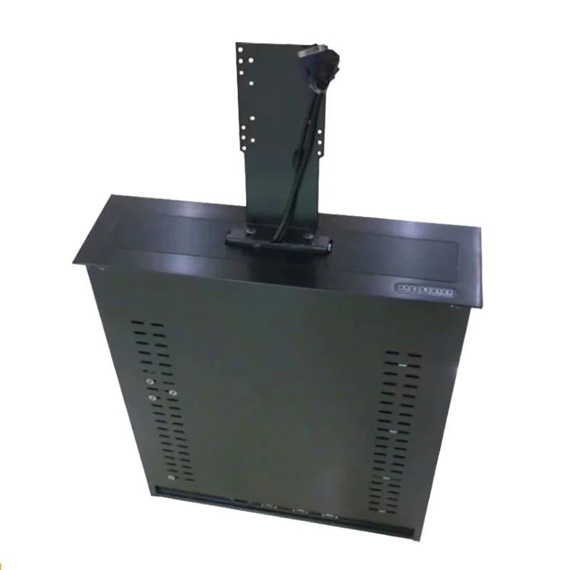 Elevador de monitor motorizado: para LCD de 17-27", montado en escritorio con control remoto | 110V/220V sin pantalla de visualización al mejor precio al por mayor - imagen 3