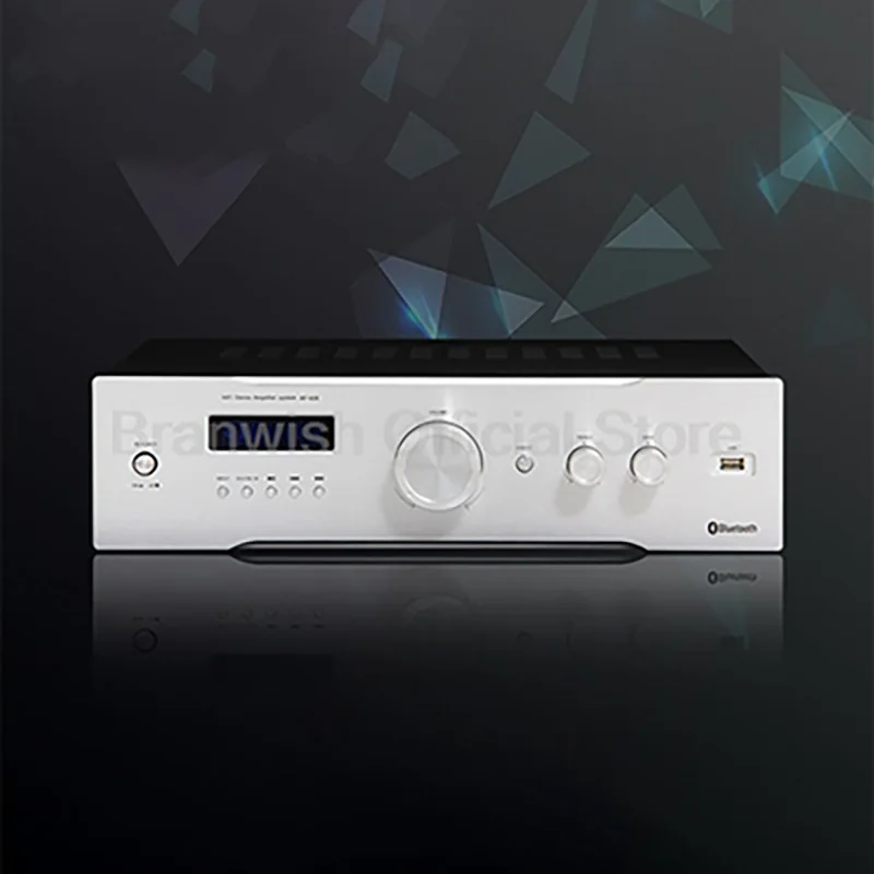 Amplificador HiFi 150Wx2, amplificador Bluetooth 5,0, sistema de sonido de Panel de aleación de aluminio, amplificador directo puro XLR, entrada equilibrada para cine en casa DJ