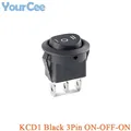 Black 3Pin ON-OFF-ON
