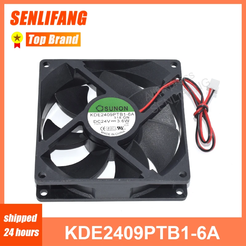 Ventilador convertidor, KDE2409PTB1-6A, 420, 2.2KW, 9025, 9CM, DC24V, 3,6 W, nuevo