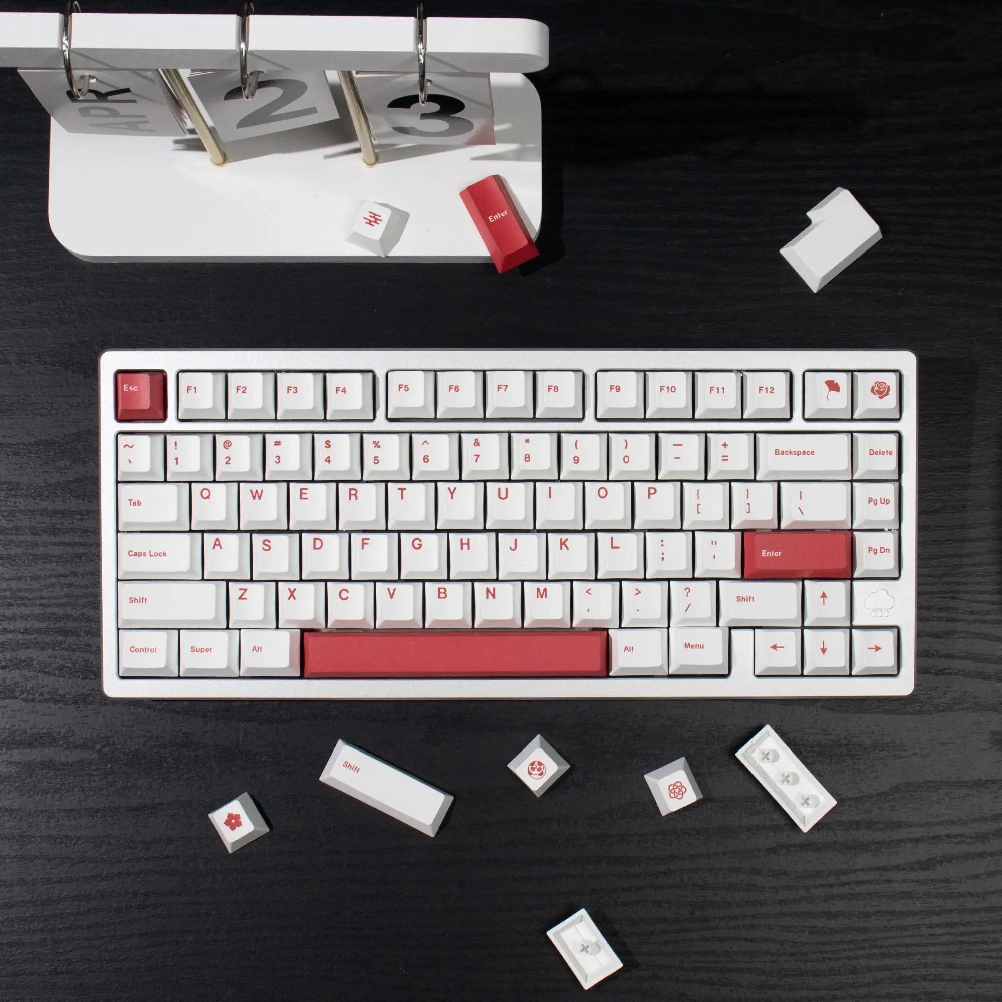 Teclas PBT Perfil Cherry WOB en Inglés y Japonés para Interruptores MX - imagen 5