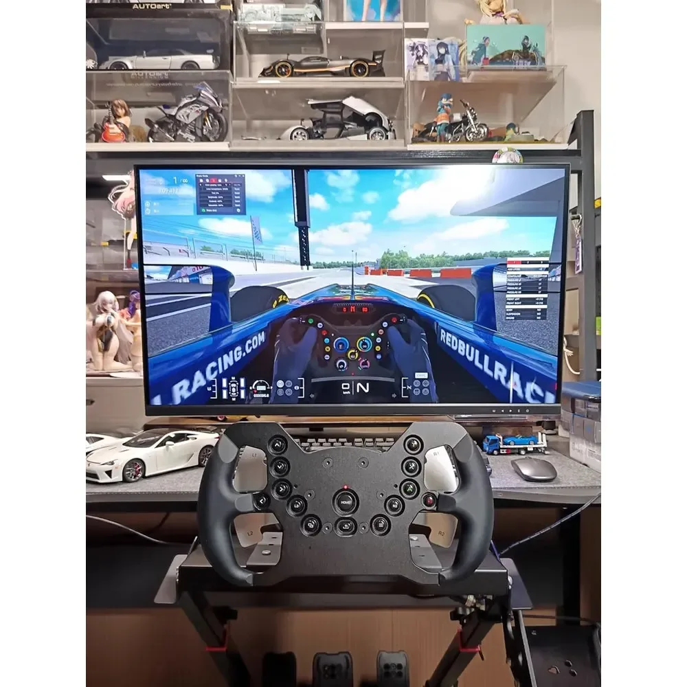 ECANNON EC99 Llanta para volante Fórmula Sim Llanta para volante de carreras Reemplazo no destructivo para PXN V99 - imagen 4