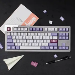 Keycaps PBT Coral Sea con sublimación para teclado mecánico Cherry MX