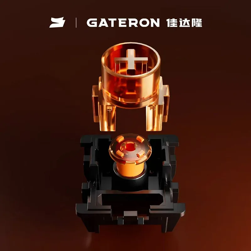 GATERON Magnetic Spark-serie lineaire schakelaars Vrij instellen voor reizen, Hall-sensoreffect voor magnetisch toetsenbord Gaming Office - imagen 4