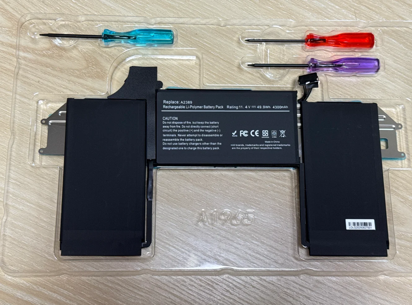 Batería A2389 para MacBook Air M1 de 13 pulgadas 2020 año EMC3302 A2337 EMC3598 MGN63LL MGN73LL MWTJ2 - imagen 2