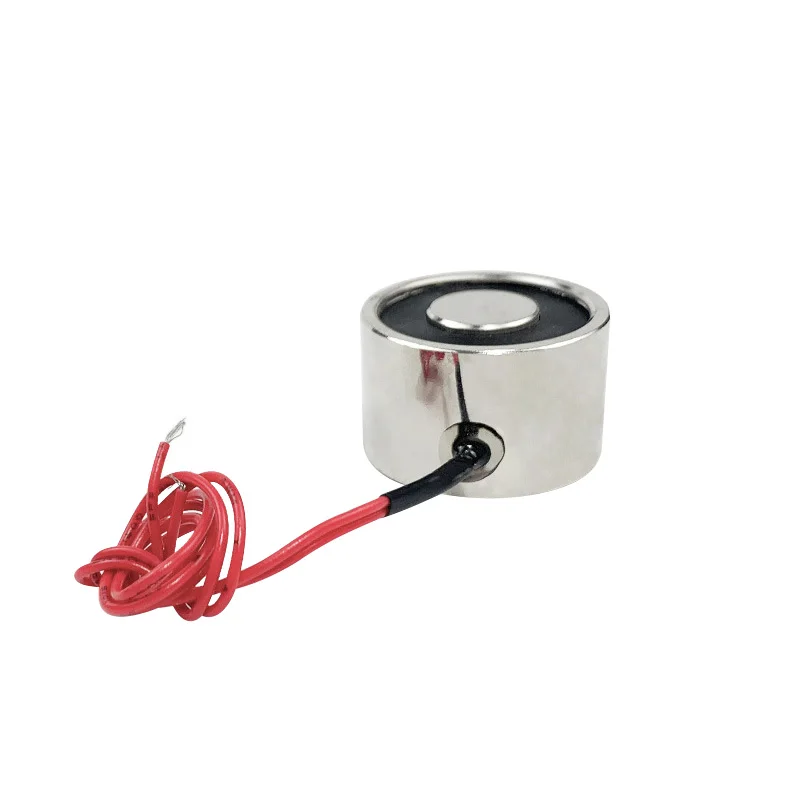 Electroimán P40/25 35KG 40x25mm 12V/24V Alta Succión - imagen 3