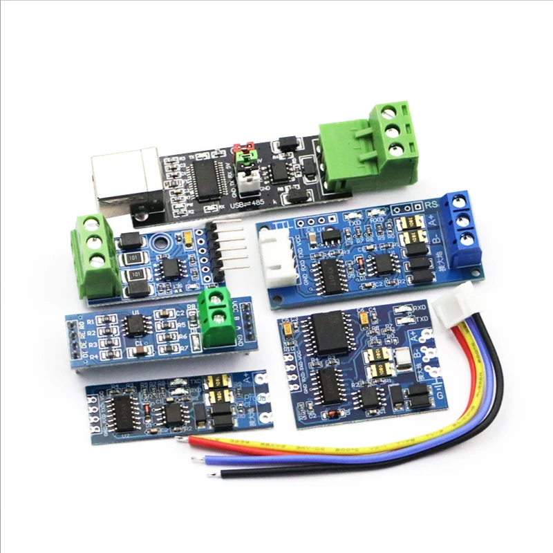 Módulo TTL de giro a RS485, módulo de Control de flujo automático, nivel UART serie, módulo de fuente de alimentación de conversión mutua, 3,3 V, 5V - imagen 2