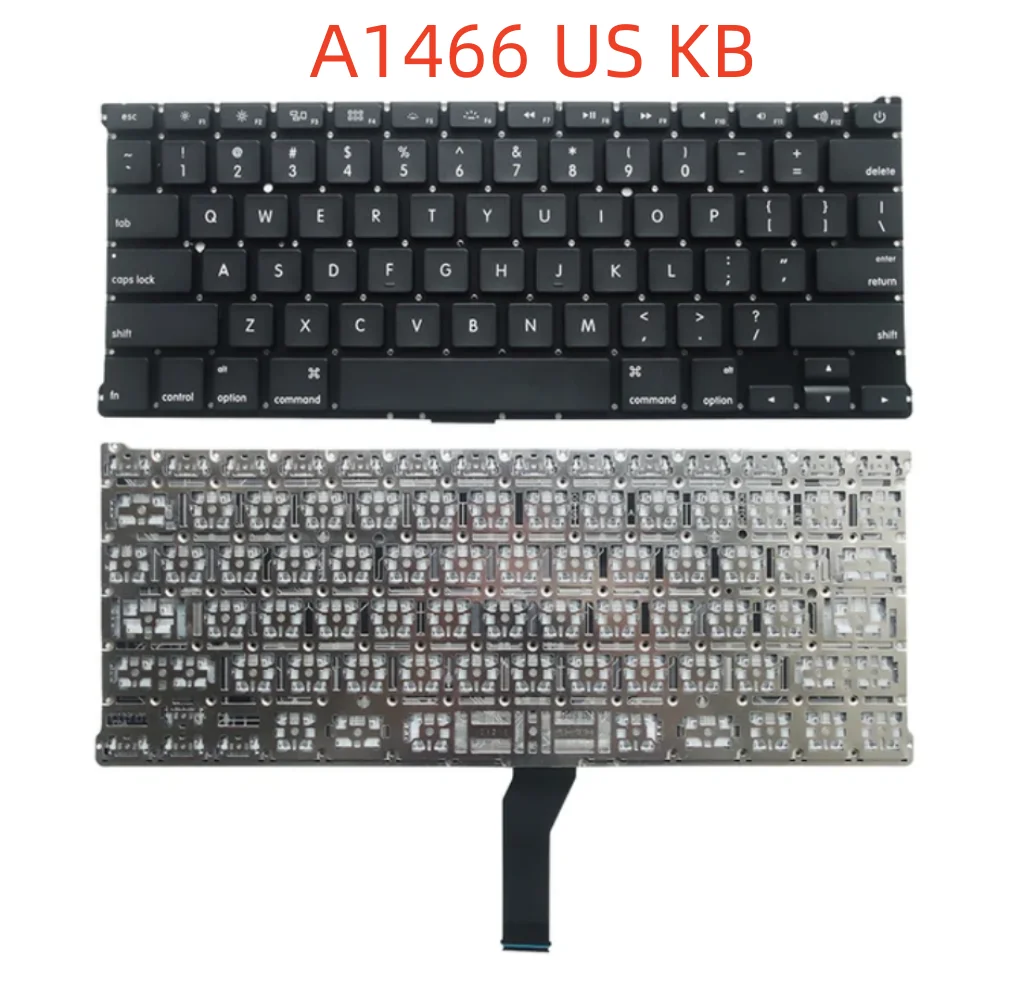 Nuevo teclado de repuesto para Macbook Air 13 "A1369 A1466 teclado 2011 2012 2013 2014 2015 2017 años
