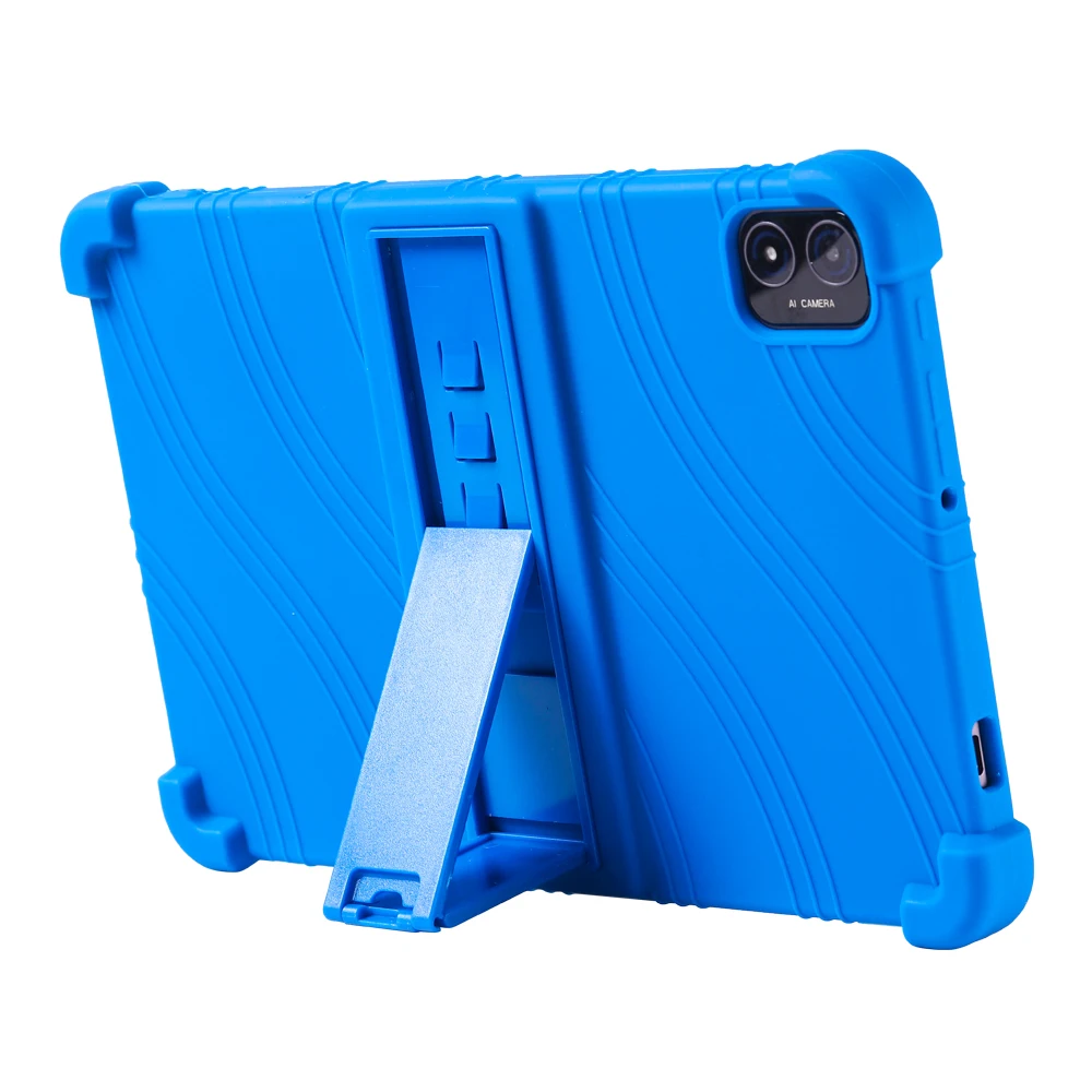 Funda segura Universal para niños para Teclast M40 Plus Pro P40S P40HD M40S M40 P30S P20S 10,1 "funda de soporte ajustable de silicona suave - imagen 2