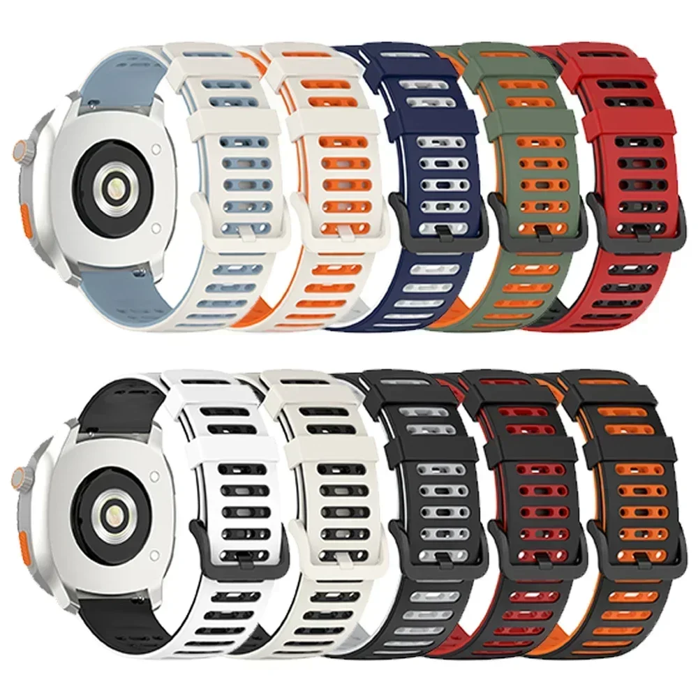 Correa deportiva de silicona de 22mm para COLMI C81 P68 M42 para COLMI P71 P81 V68 V70 V75 V73 C8 Max pulseras de repuesto - imagen 2