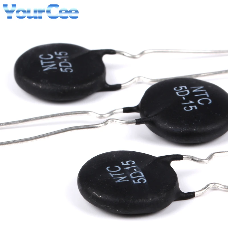 20 piezas termistor MF72 5D-15 NTC 5D-7 5D-5D 5D-9 5D-11 resistencia térmica Sensor de temperatura resistencia 5D15 5D11 5D5 5D7 5D9 - imagen 5