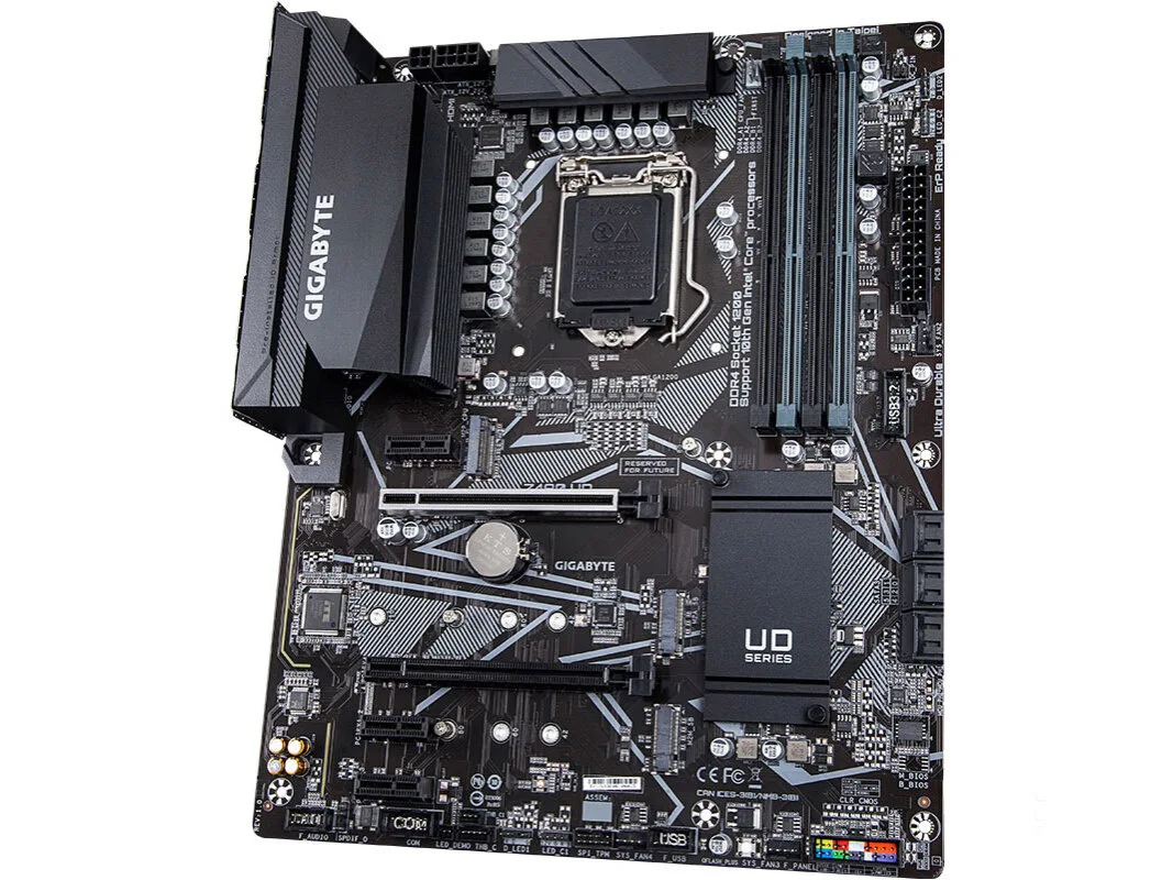 Nueva placa base Gigabyte GA Z490 UD LGA 1200 Z490 placa base de escritorio compatible con i3 i5 i7 10400F 10400 10100F 10700K - imagen 2