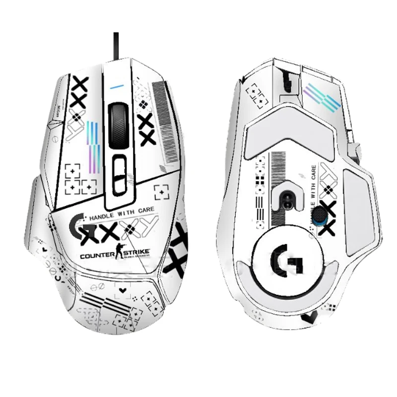 Pegatina especial para ratón inalámbrico Logitech G502 X PLUS, protección mate, película personalizada todo incluido, accesorios de repuesto - imagen 5