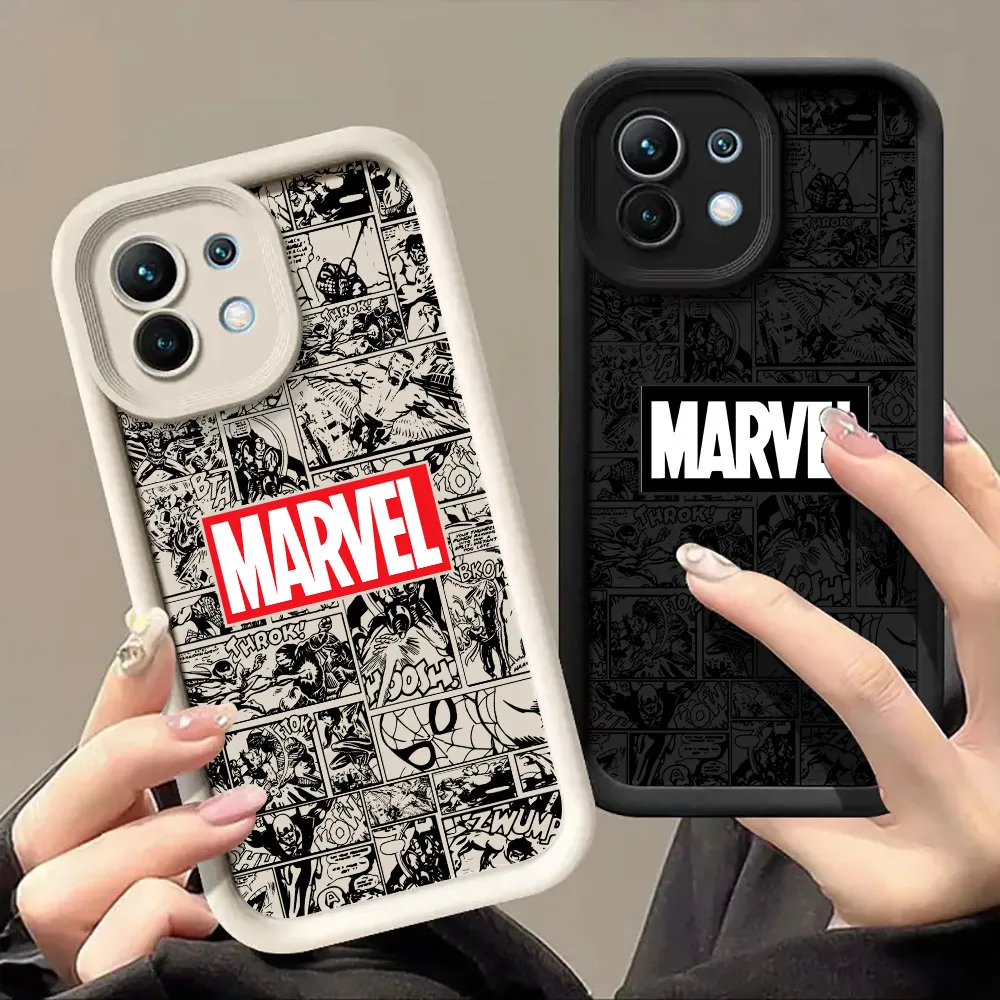 Funda de teléfono para Xiaomi 14T 14 13T Pro 12 13 11 Lite POCO F3 F5 X3 X5 X6 M5s M6 Pro funda suave Los Vengadores Marvel Comics Deadpool - imagen 2