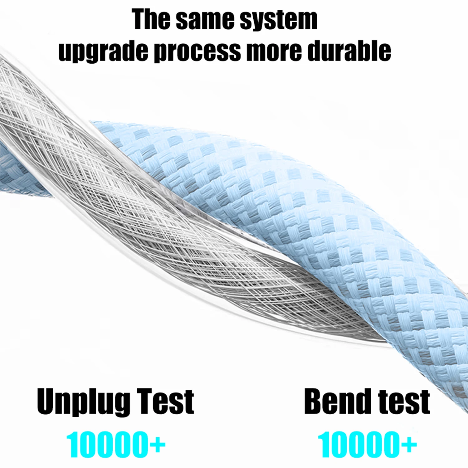 Cable tipo C de 120W, 10A, carga súper rápida, Cable de datos USB A a USB-C para teléfonos Samsung, Xiaomi, Android, Cable cargador de tableta - imagen 5
