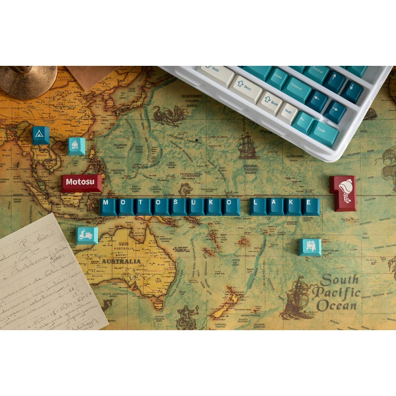 KeyKobo Lake Motosu-teclas de teclado mecánico, juego de teclas opacas moldeadas por inyección ABS, juego de teclas MX, personalizado y duradero - imagen 5