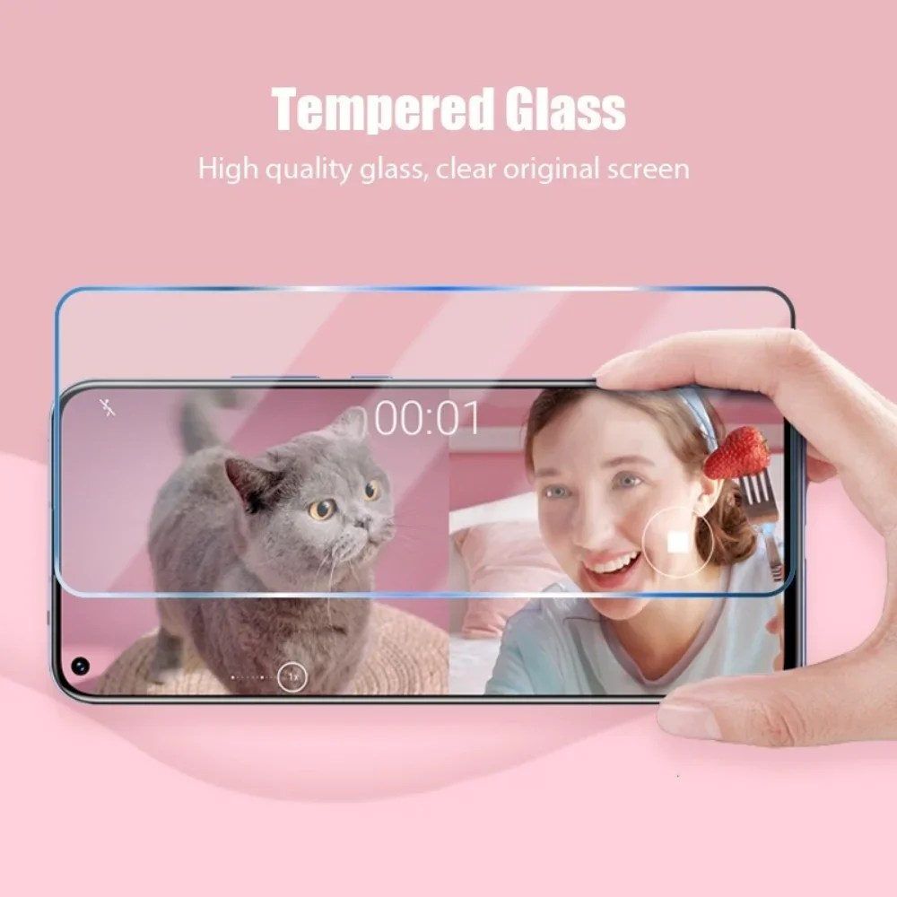 4 IN 1 Tempered Glass for Huawei P20 P30 P40 Lite Pro 5G E Screen Protector for Huawei P Smart 2021 Z Mate 20 30 10 Lite Glass - imagen 5