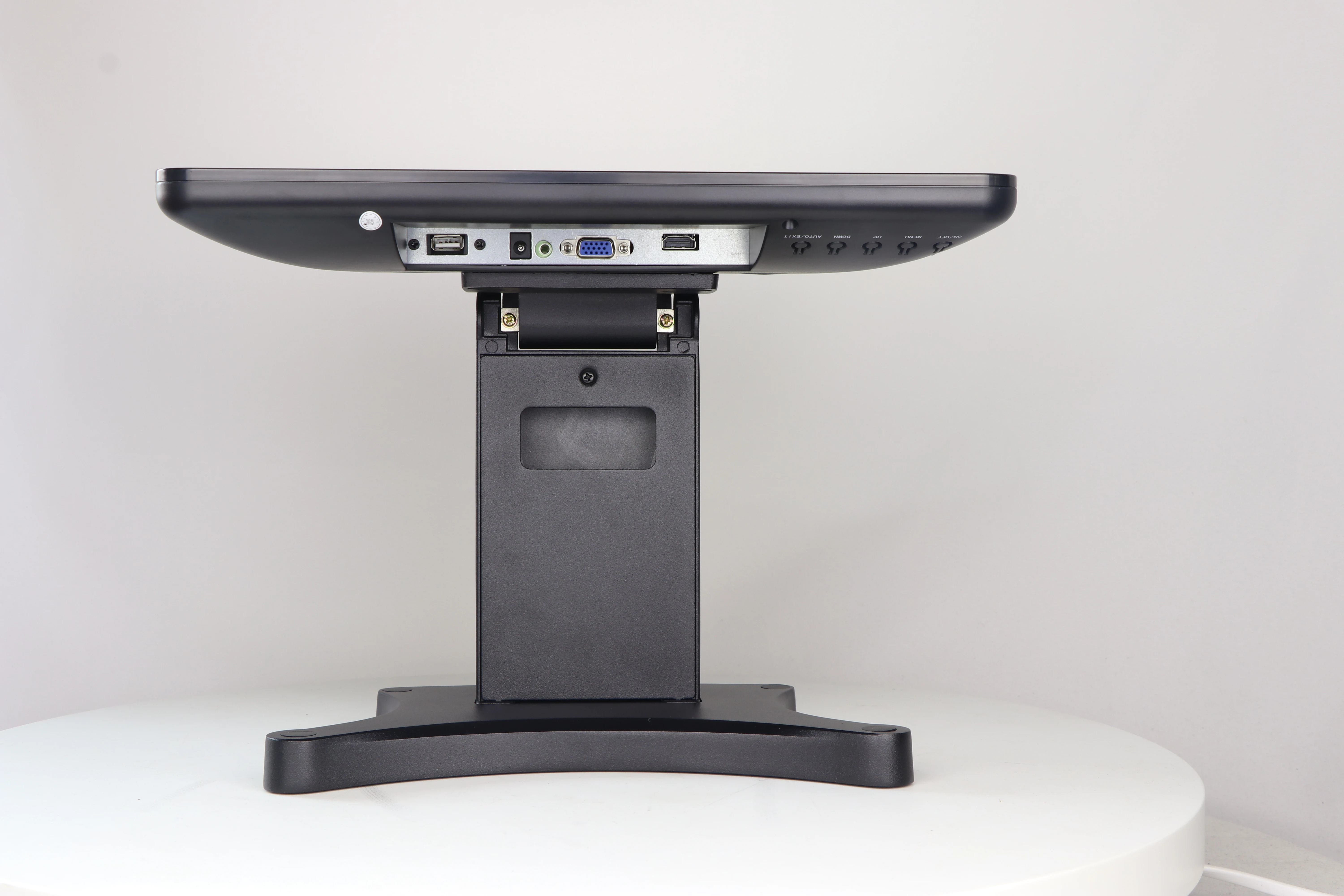 Monitor capacitivo de pantalla táctil de escritorio de 15 pulgadas, 10 puntos, para sistema de cajero, pantalla VGA 1280*768 - imagen 5