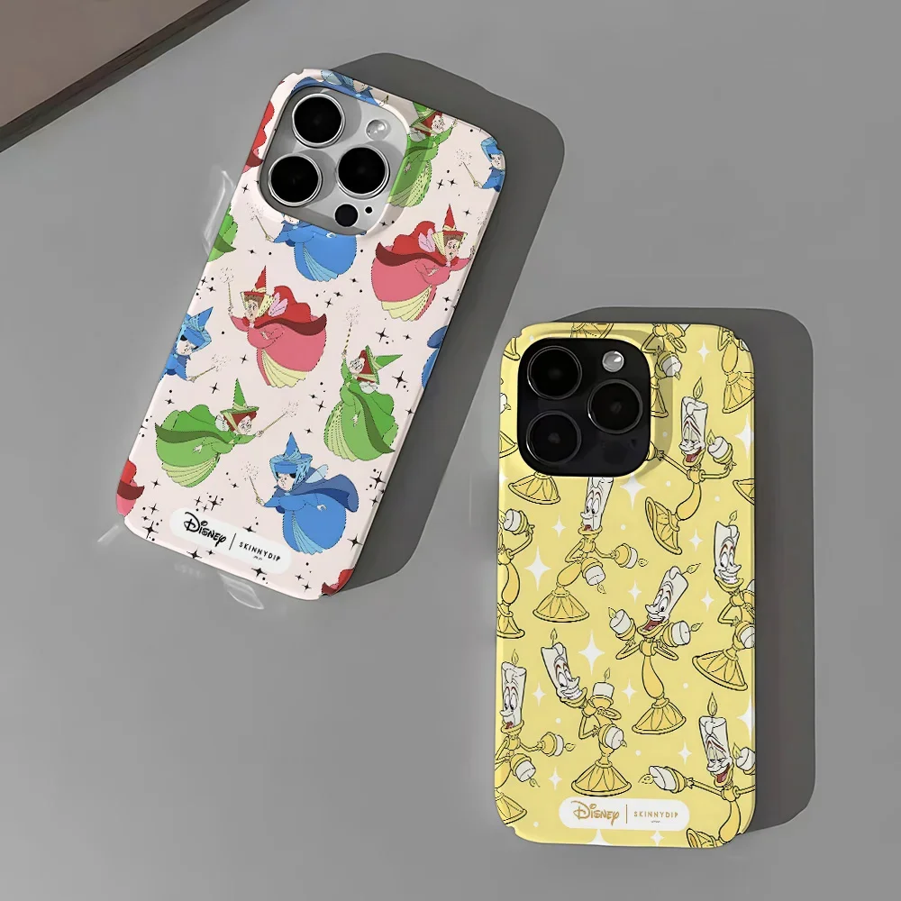 Funda de teléfono Disney Winnie Family para iPhone 16 15 14 13 12 11 Pro Max XS XR XSMax 6 7 8 Plus cubierta dura HD brillante para PC - imagen 2