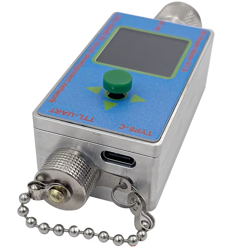 Medidor Potencia RF Tipo N 10GHz V7.0 – Pantalla TFT 1.3 USB-C - imagen 5