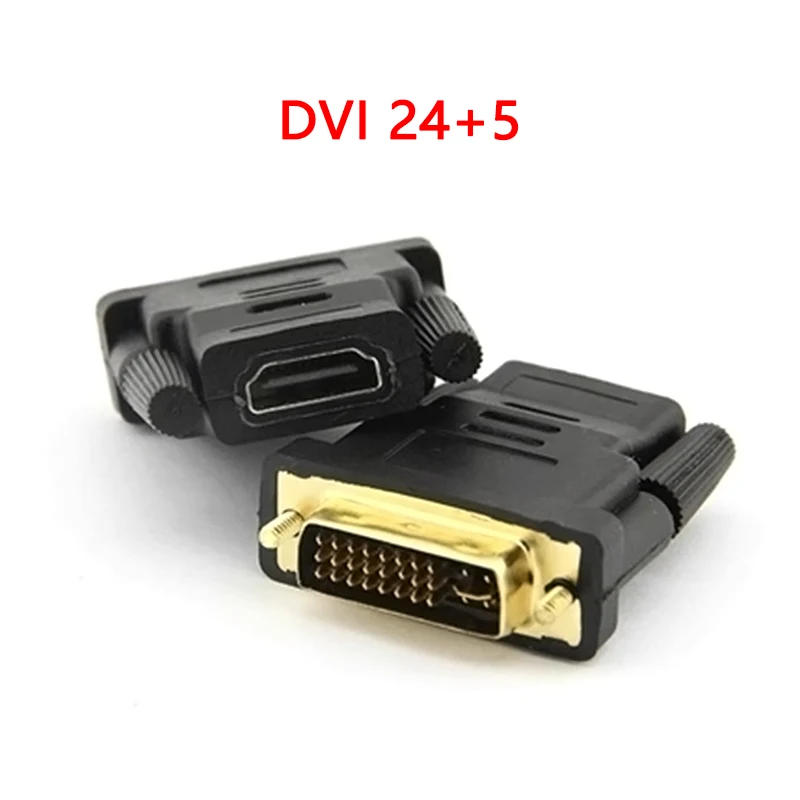 Adaptador DVI-I Dual-Link 24+5 macho a HDMI hembra - imagen 2
