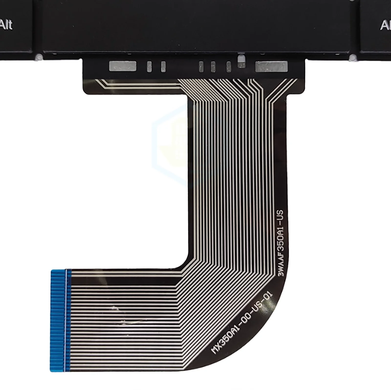Diseño estadounidense para teclado de ordenador portátil PN MX350A1-00-US XK-HS431 F0006-051 MB3501051 - imagen 5
